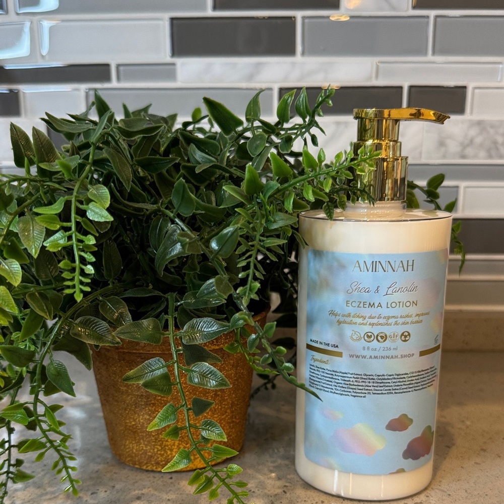 AMINNAH - Shea & Lanolin Eczema Lotion